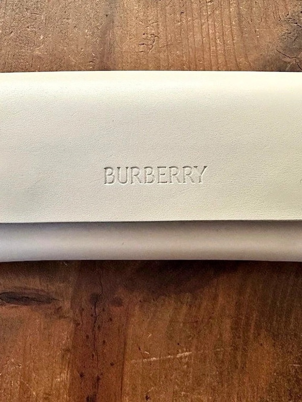 Burberry White Clutch